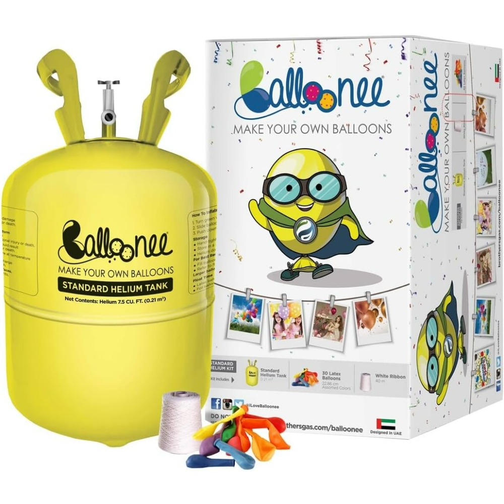 Balloon Pump Hand - Balloonee Standard Disposable Helium Tank 7.5