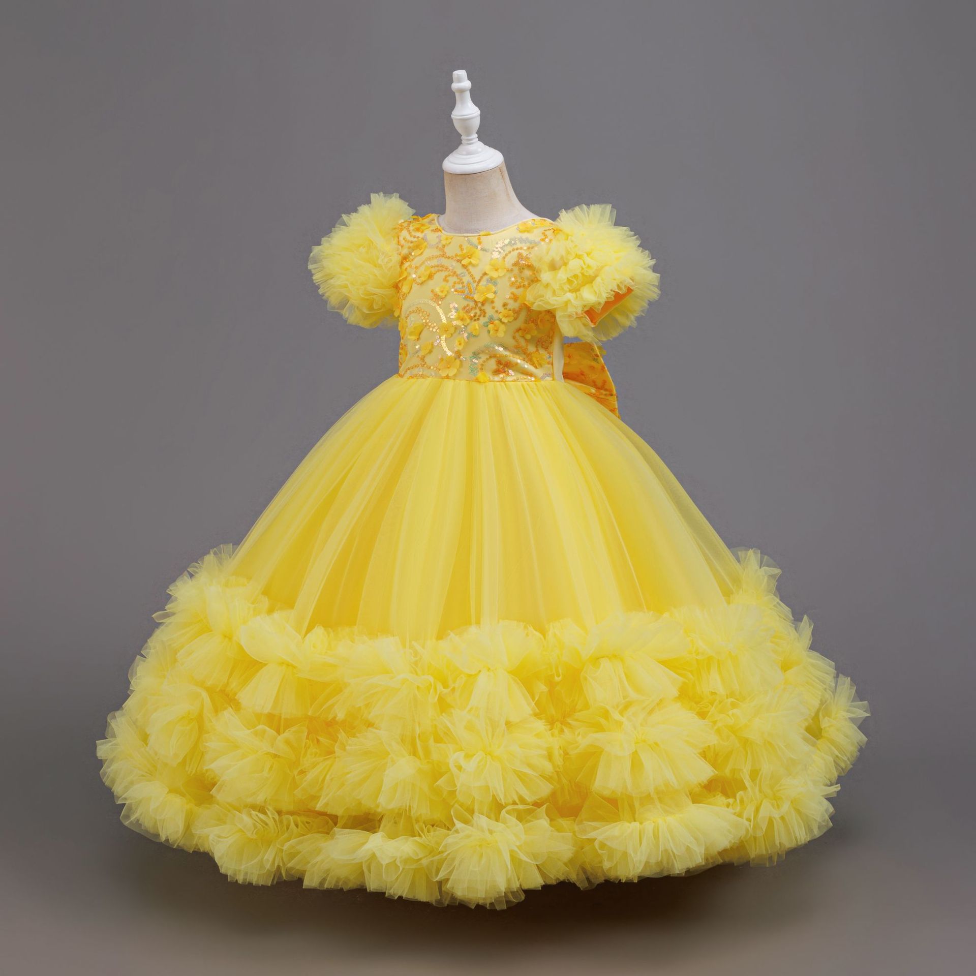 Girls Summer Yellow Sequin Wed - огляд і ціна Glitter Tablecloth